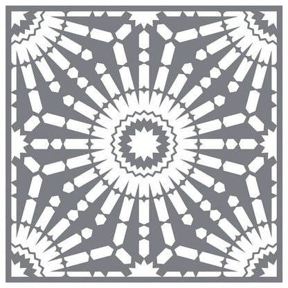 Floor Tile Moroccan - Mesh Stencil 12x12