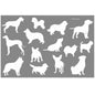 Dogs - Mesh Stencil 18x12