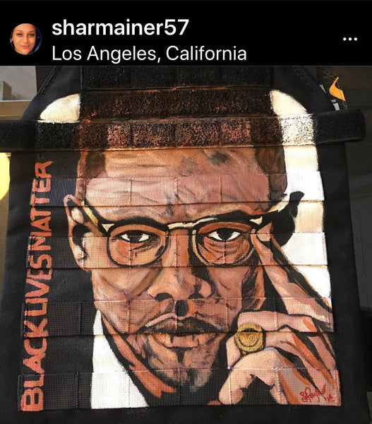 🔴SOLD🔴 MalcolmX by Sharmaine Rayner