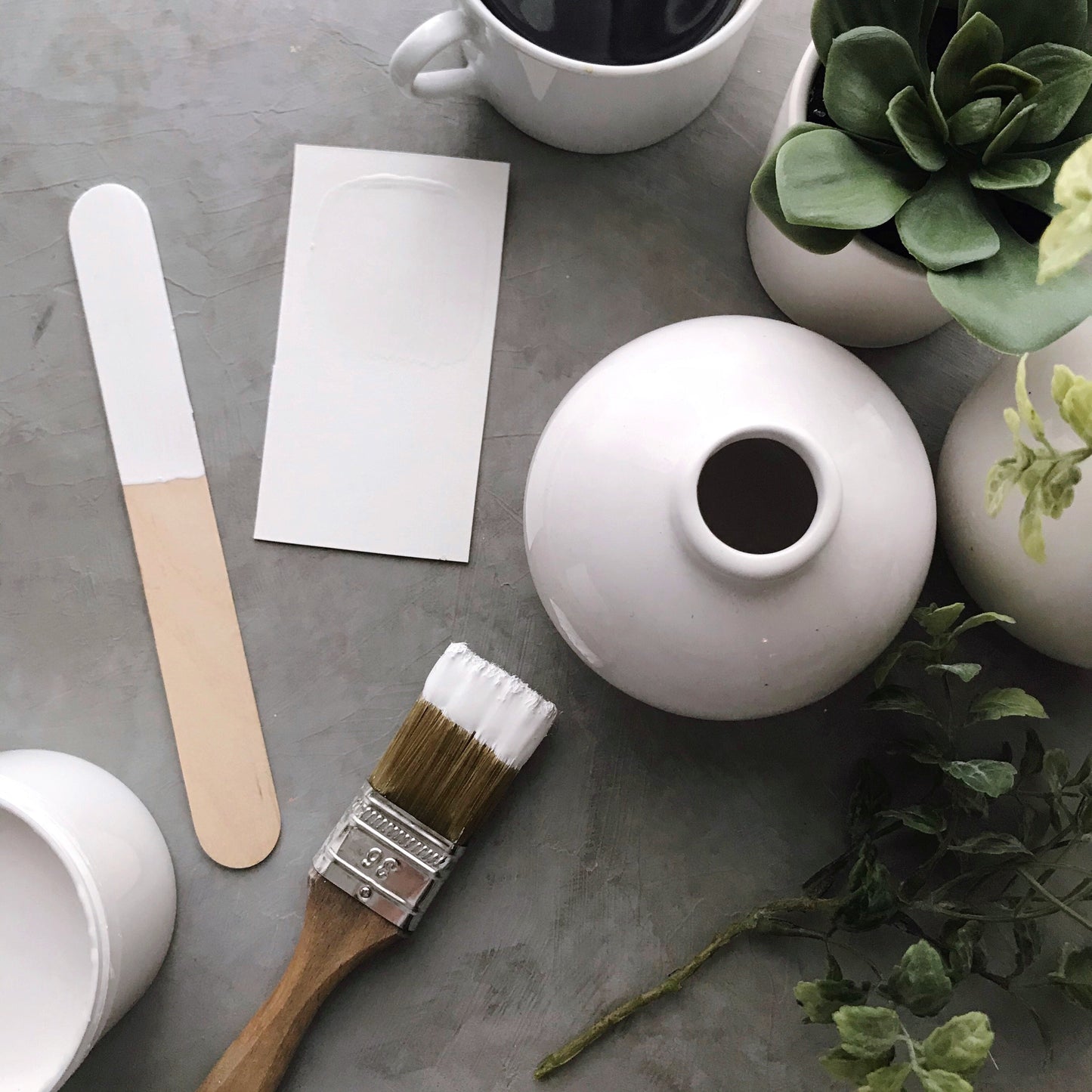 Ballet White - One Step Paint - 4oz Sample