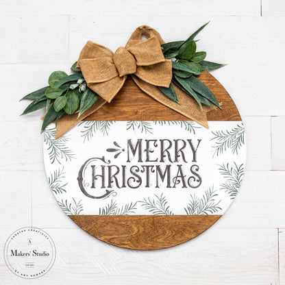My Favorite Christmas Ornament - Mesh Stencil 8.5x11