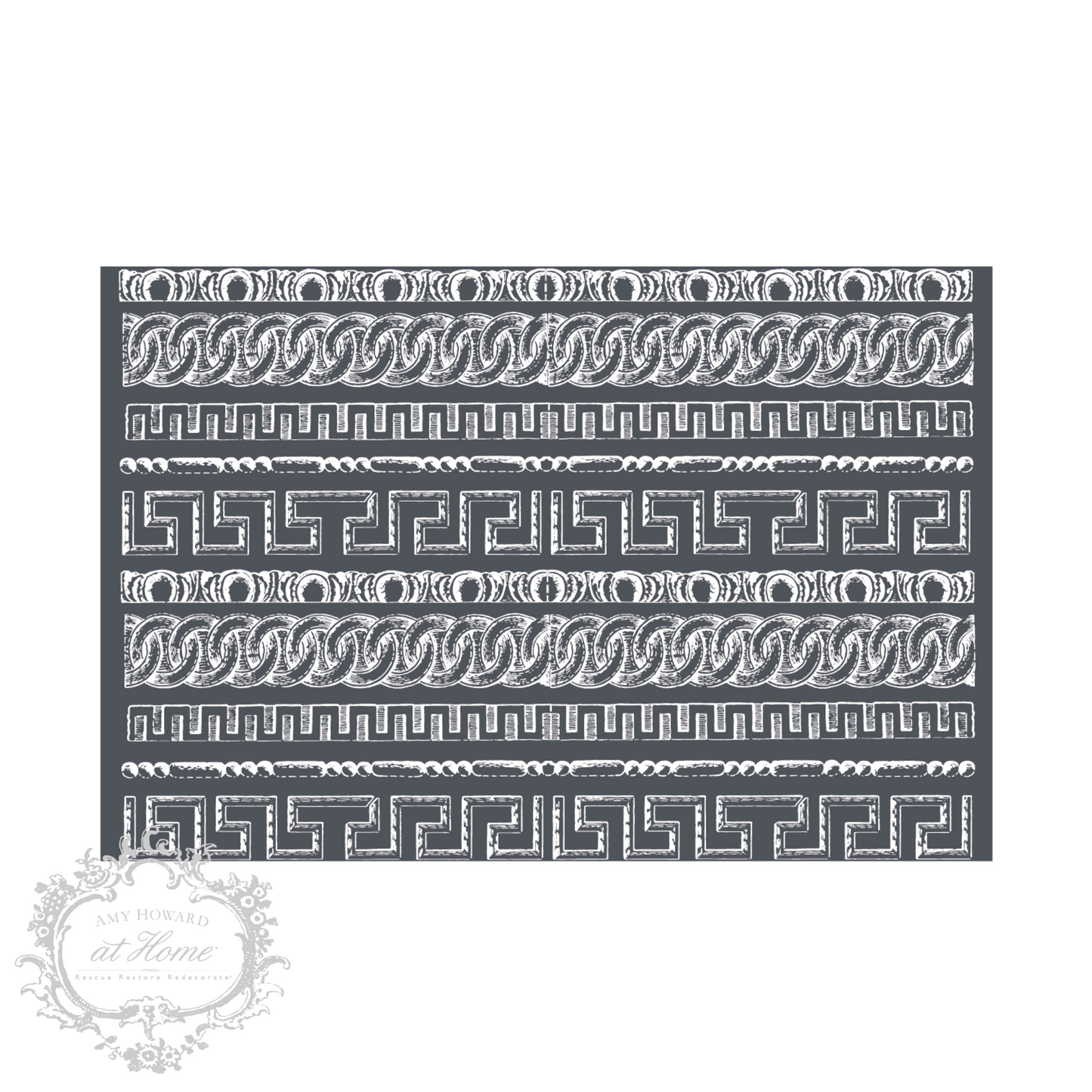 Classic Borders - Mesh Stencil 18x12