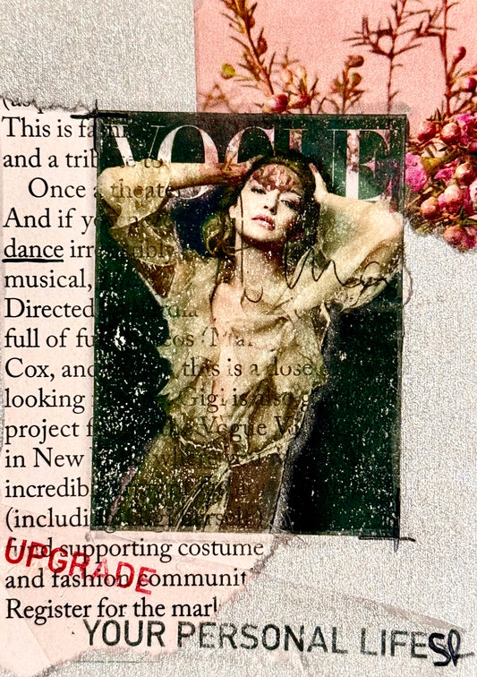 Cover Model ACEO Card Mini Collectible Art