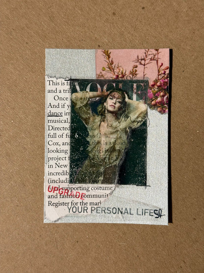 Cover Model ACEO Card Mini Collectible Art