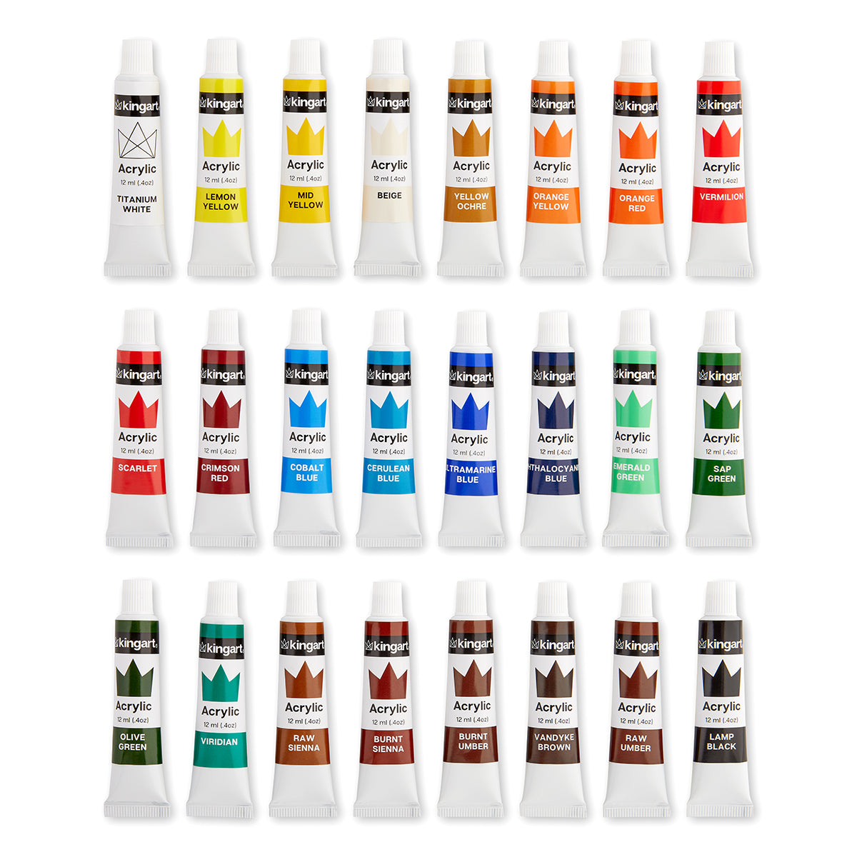 Acrylic Paint Set 36 pc