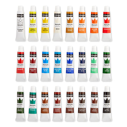 Acrylic Paint Set 36 pc