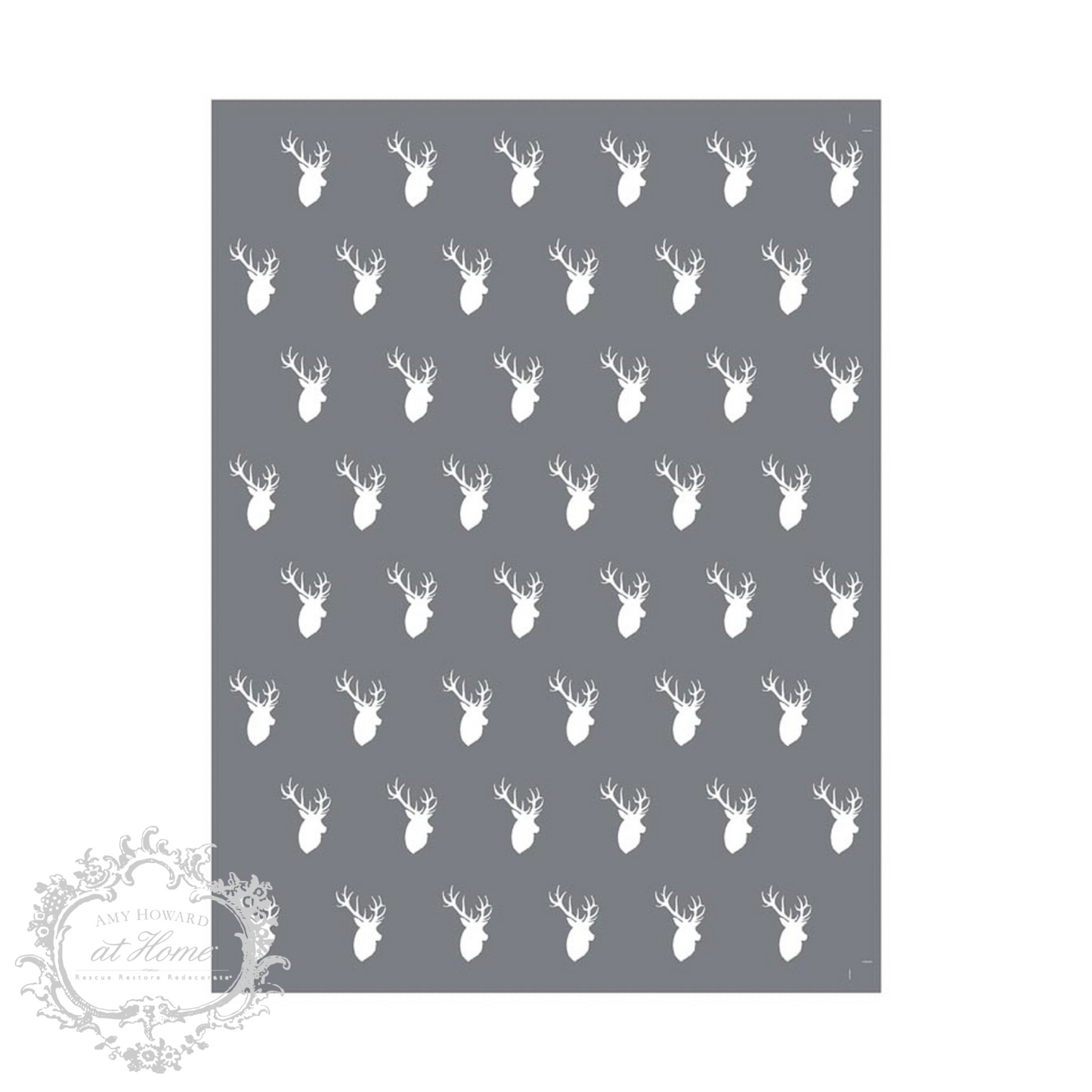 Deer Pattern - Mesh Stencil 9x12