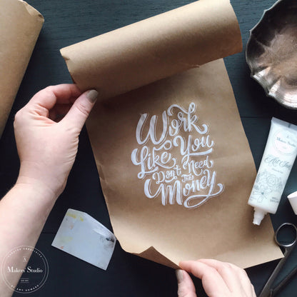 Do What You Love - Mesh Stencil 2 pack - 5.5 x 8.5