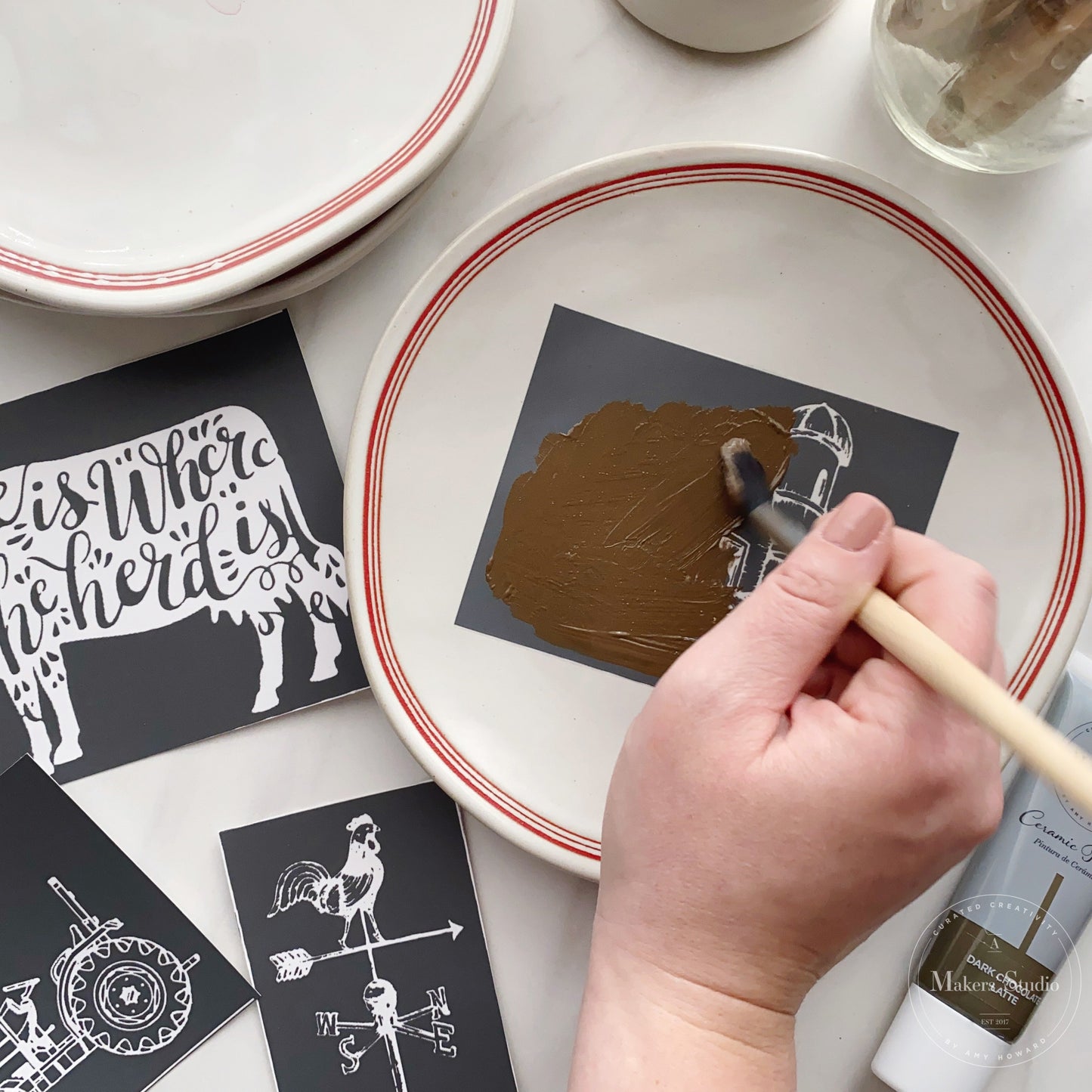 Farm to Table - Mesh Stencil 12x18