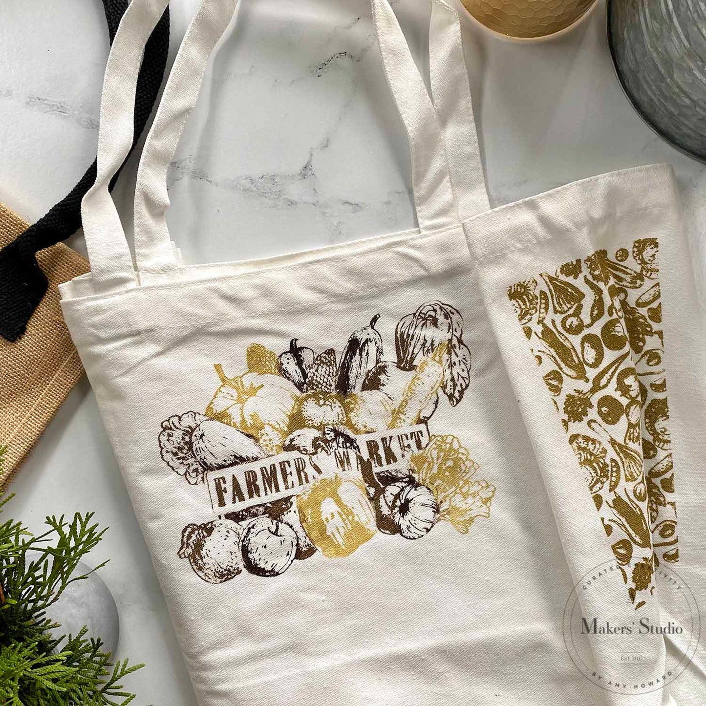 Farmers Market - Mesh Stencil 8.5x11