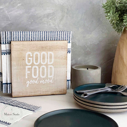 Food is My Love Language - Mesh Stencil 8.5x11