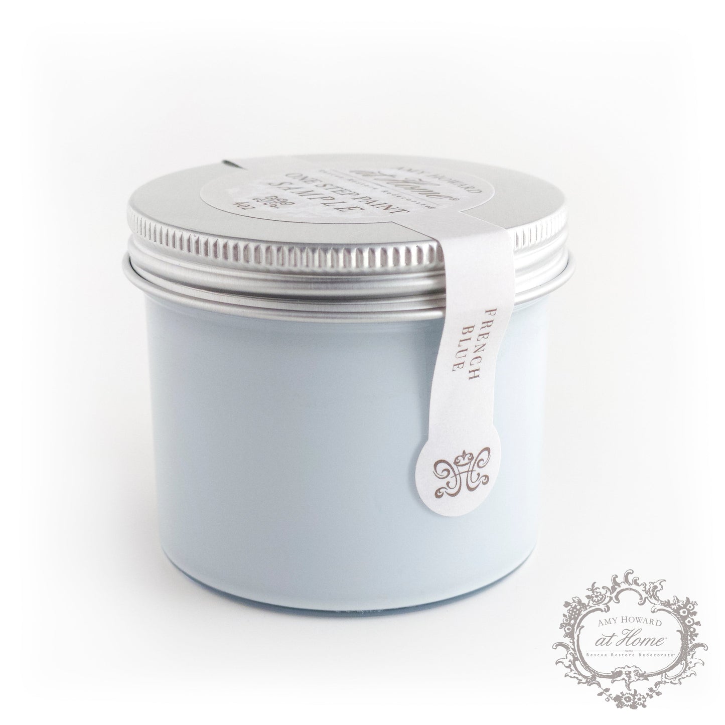 French Blue - One Step Paint - 4oz Sample