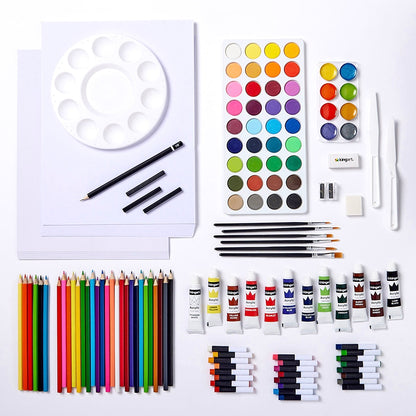 Mixed Media Art Set - 175 Pieces