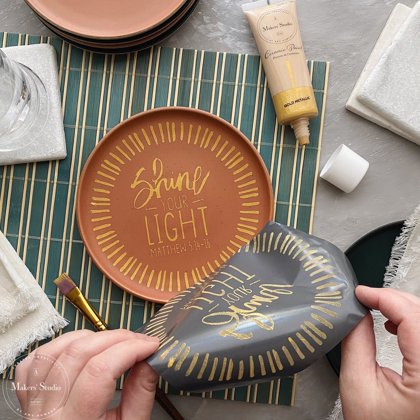 Shine Your Light - Mesh Stencil 12x18