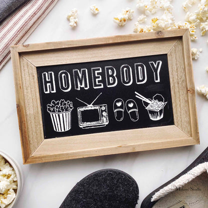 Homebody - Mesh Stencil 8.5x11