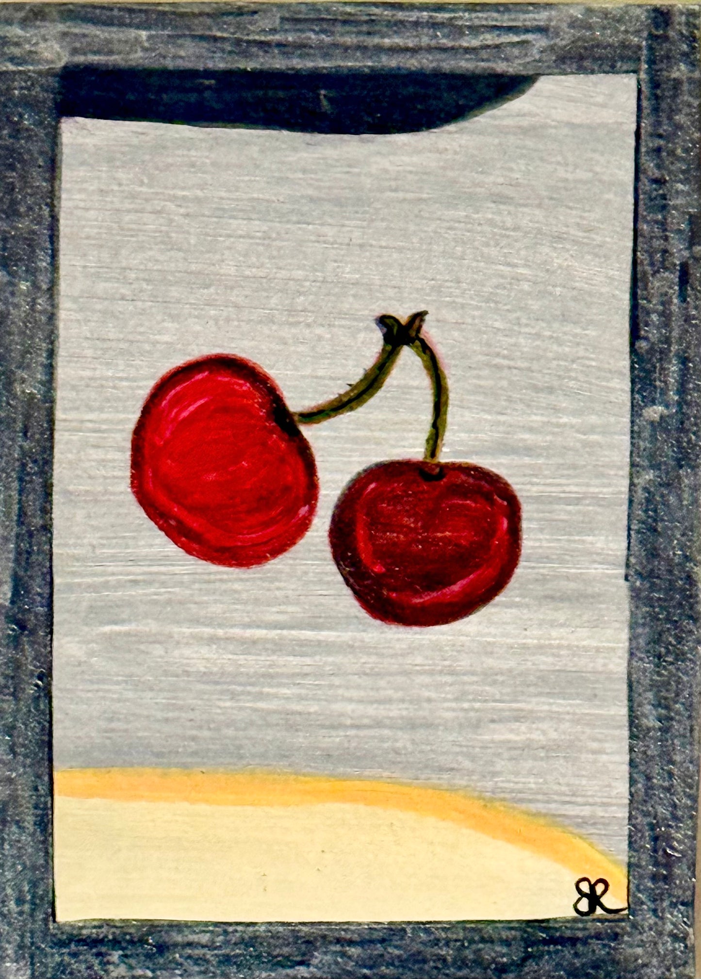 Cherries Forever ACEO Card Mini Collectible Art