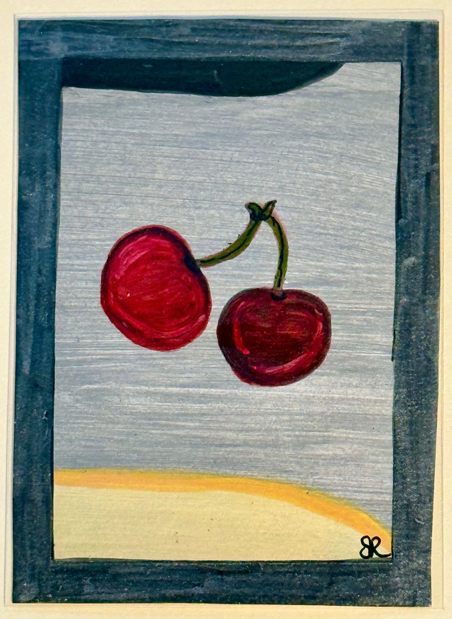 Cherries Forever ACEO Card Mini Collectible Art