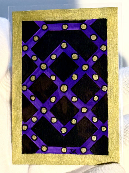 The Vault ACEO Card Mini Collectible Art