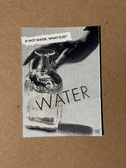Water ACEO Card Mini Collectible Art
