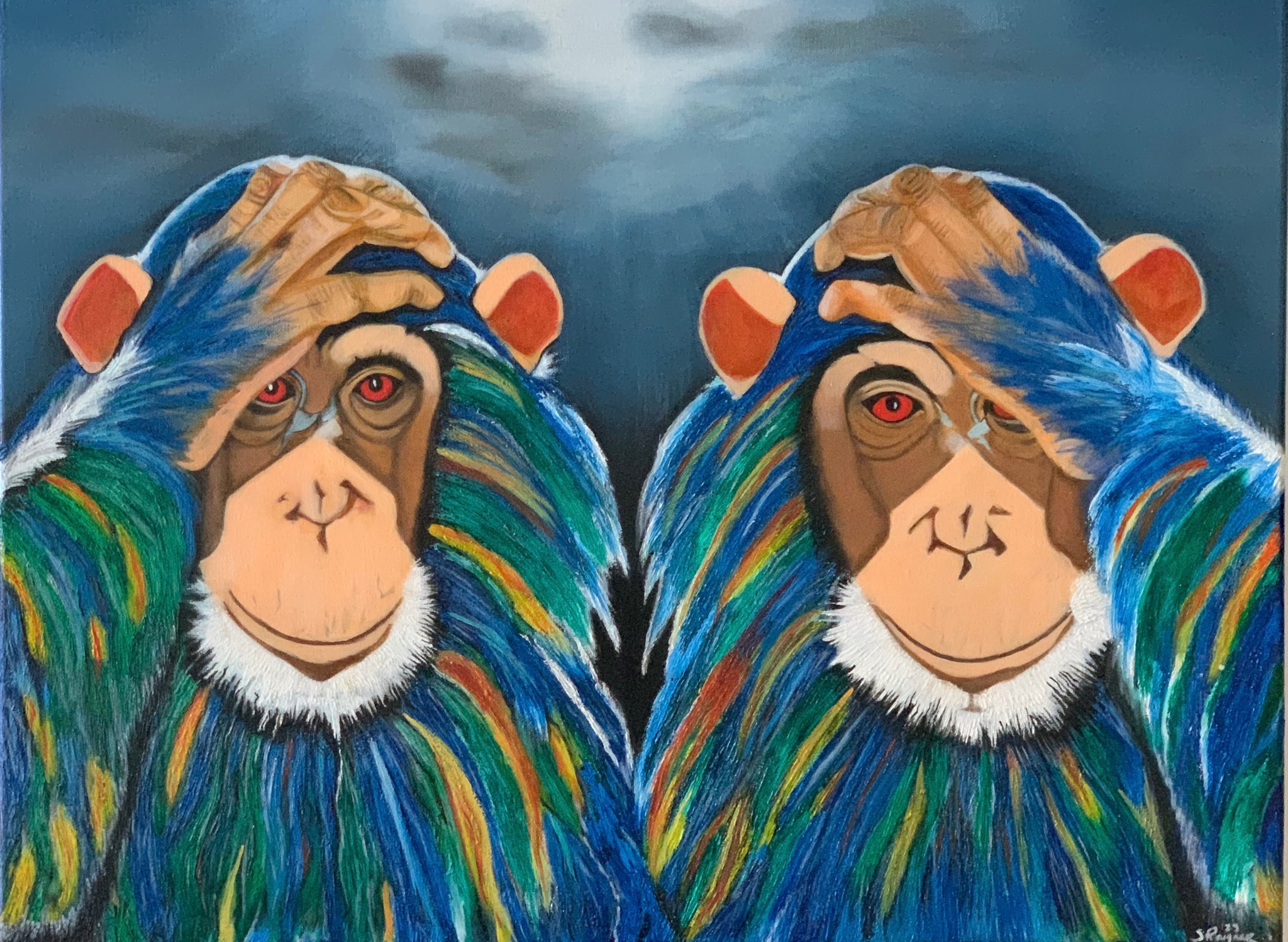 Monkeys In The Rain