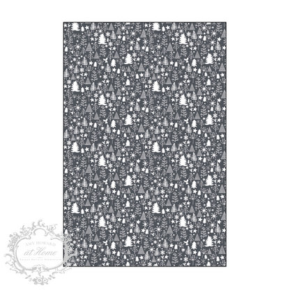 I See Christmas - Mesh Stencil 12x18
