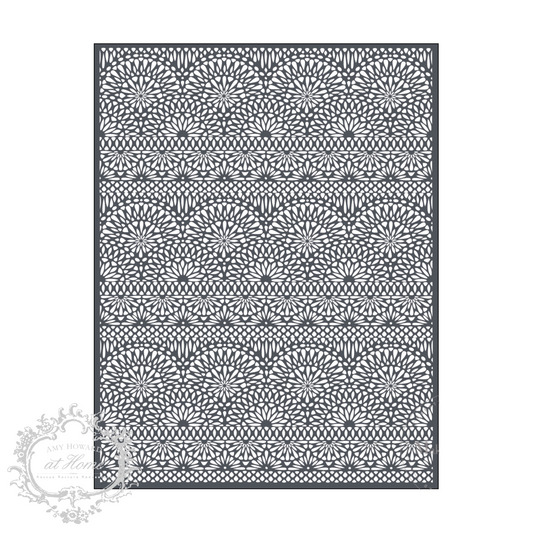 Inlay - Mesh Stencil 8.5x11