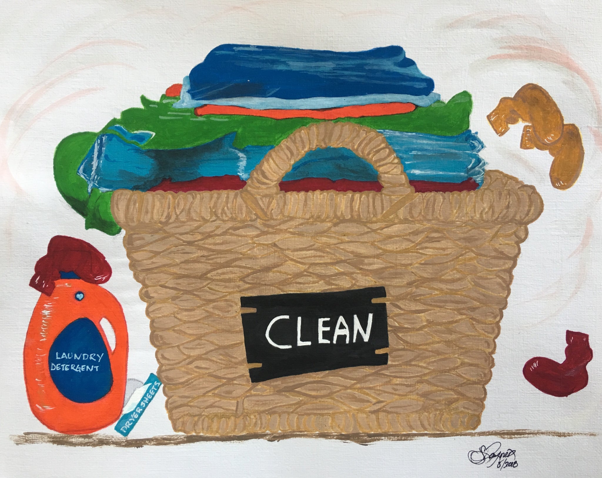 Clean Laundry - Acrylic Print
