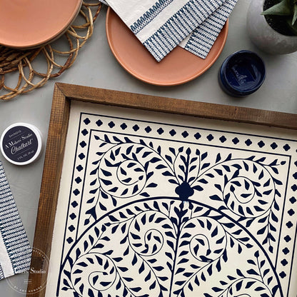Moroccan Influence - Mesh Stencil 12x18