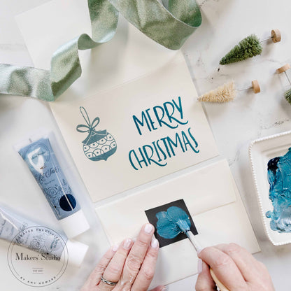 My Favorite Christmas Ornament - Mesh Stencil 8.5x11