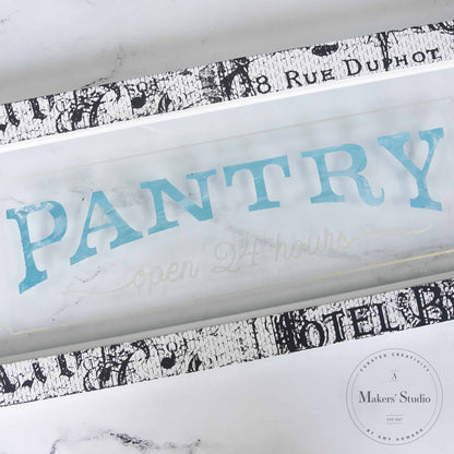 Pantry - Mesh Stencil 18x24