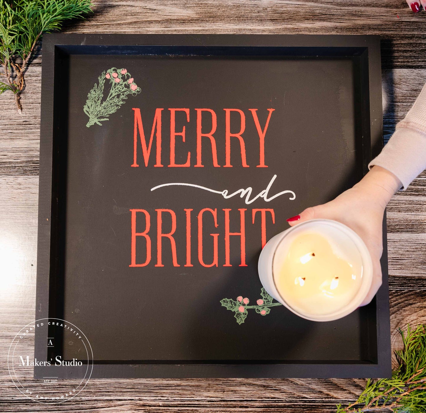 Speaking of Christmas - Mesh Stencil 18x24