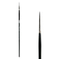 Trekell Crimson Taklon Long Handle Artist Brush  - Size #0 Liner