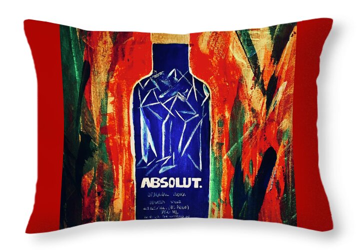 Absolut - Throw Pillow