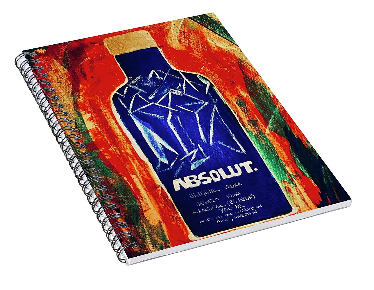 Absolut - Spiral Notebook