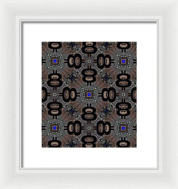 All 8s - Framed Print