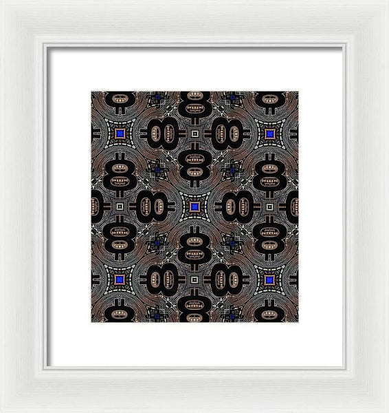 All 8s - Framed Print