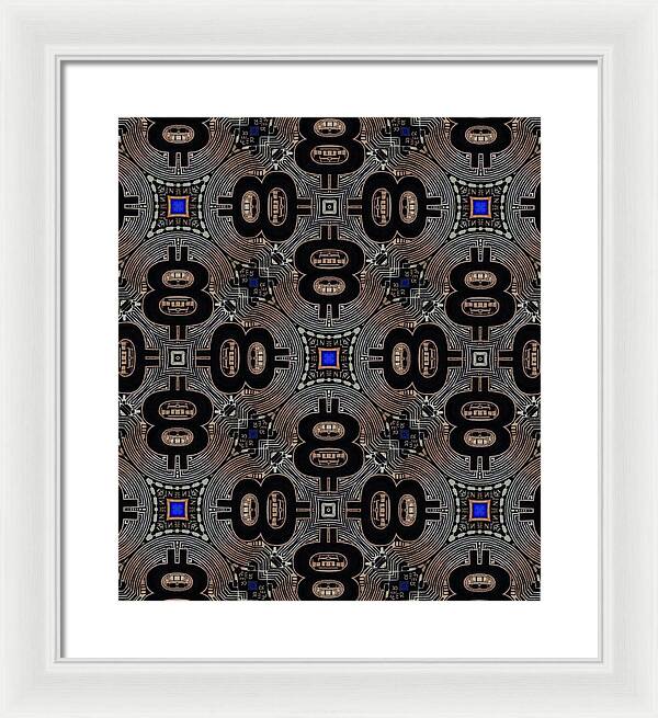 All 8s - Framed Print