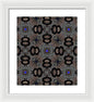 All 8s - Framed Print