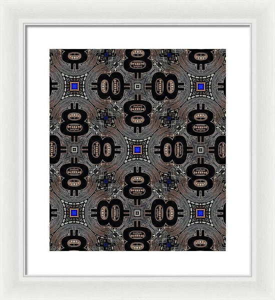 All 8s - Framed Print