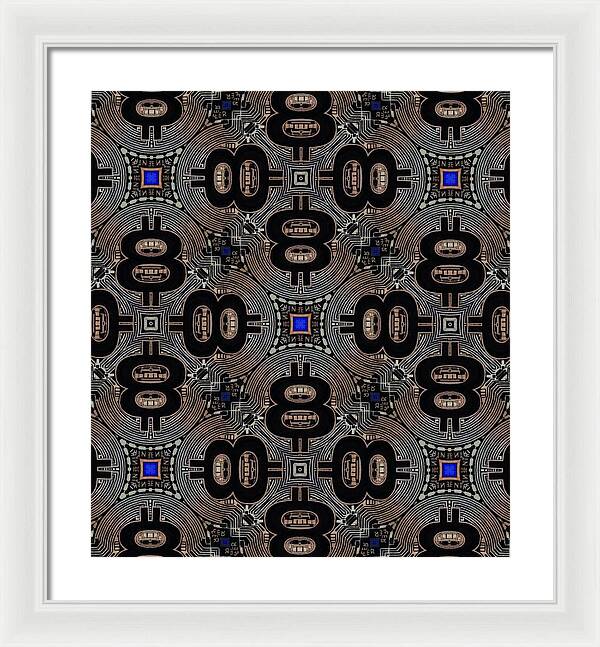 All 8s - Framed Print