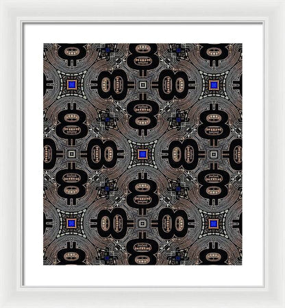 All 8s - Framed Print