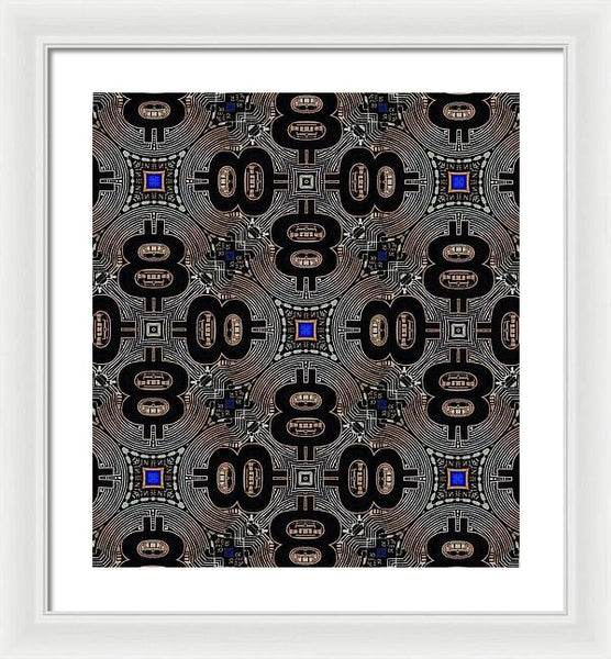 All 8s - Framed Print