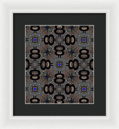 All 8s - Framed Print