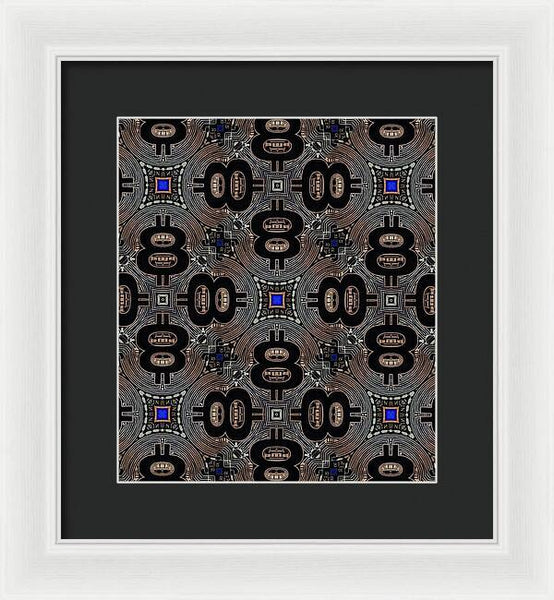 All 8s - Framed Print