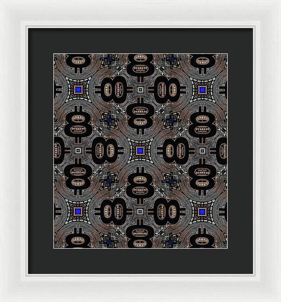 All 8s - Framed Print