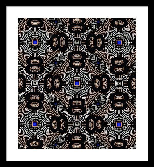 All 8s - Framed Print