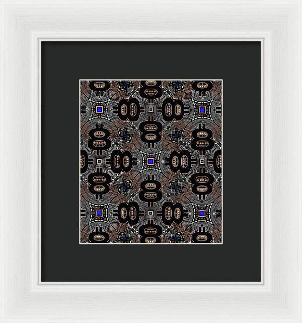 All 8s - Framed Print