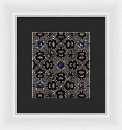 All 8s - Framed Print