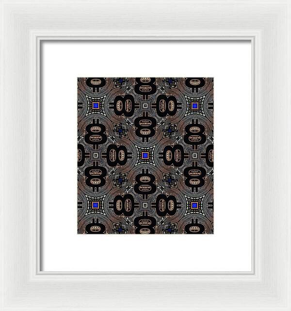 All 8s - Framed Print