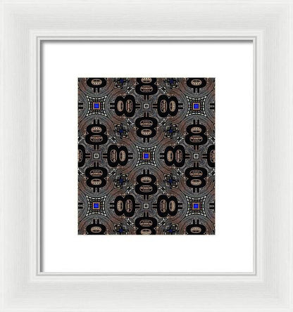 All 8s - Framed Print